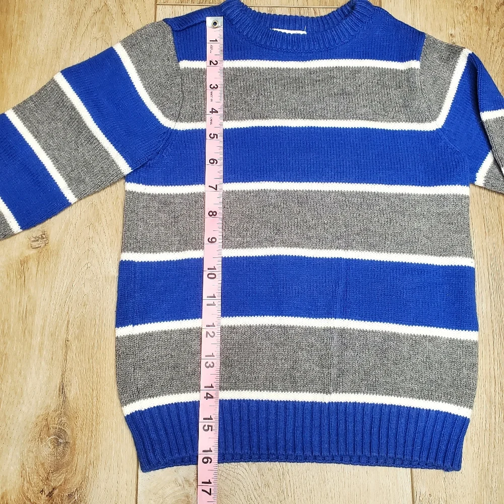 30) THE PLACE Cotton Knit Stripped Sweater Sz. 4T